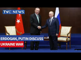 Putin and Erdogan Discuss Ukraine Conflict and EU Asset Freezes During Turkmenistan Meeting