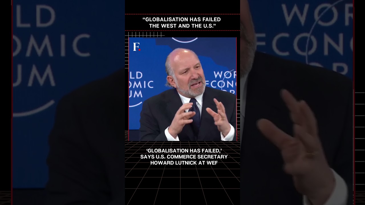 Globalization ‘Has Failed,’ U.S. Commerce Secretary Claims at Davos