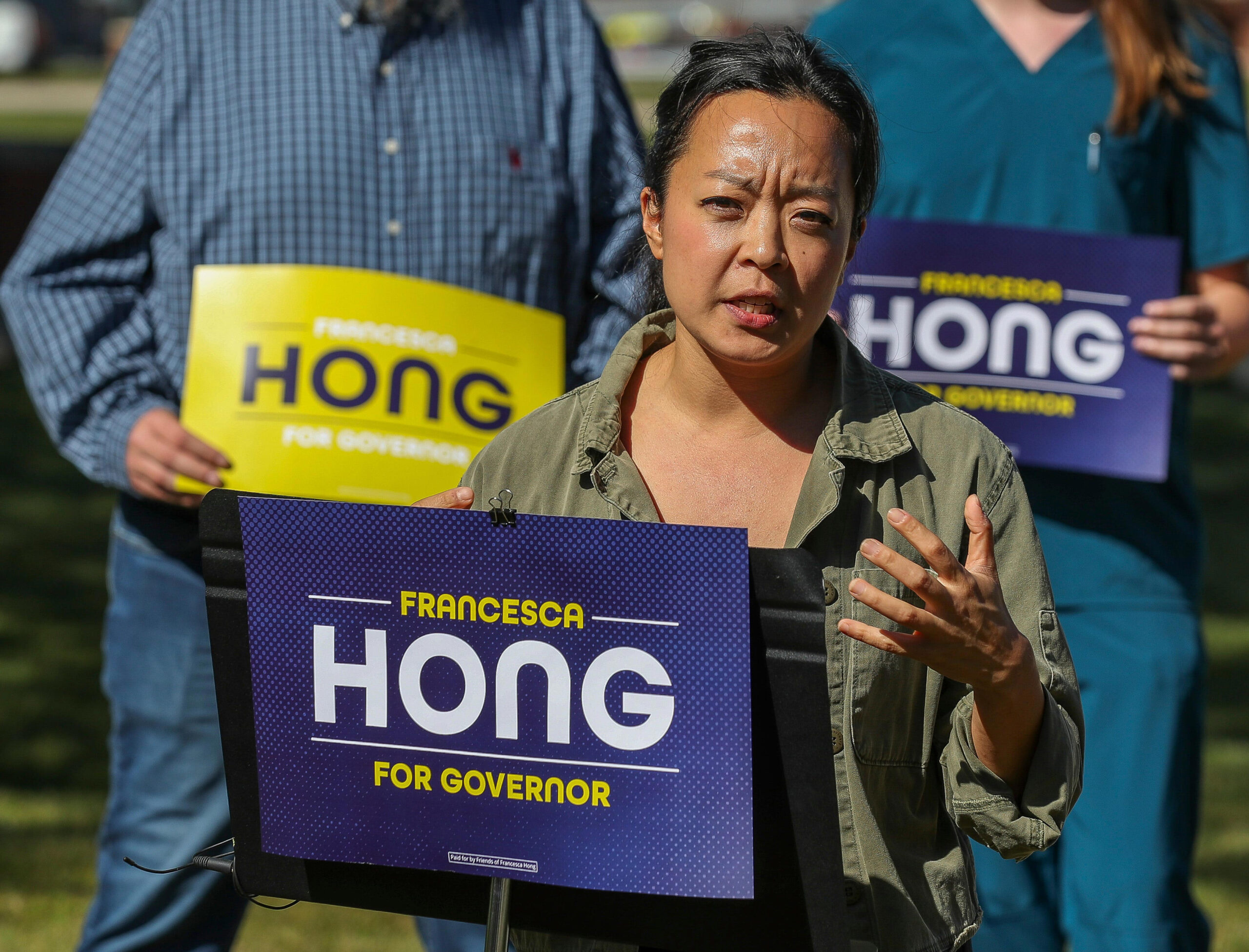 Wisconsin Democratic Governor Candidate Francesca Hong Names Former OnlyFans Model as Campaign Chief