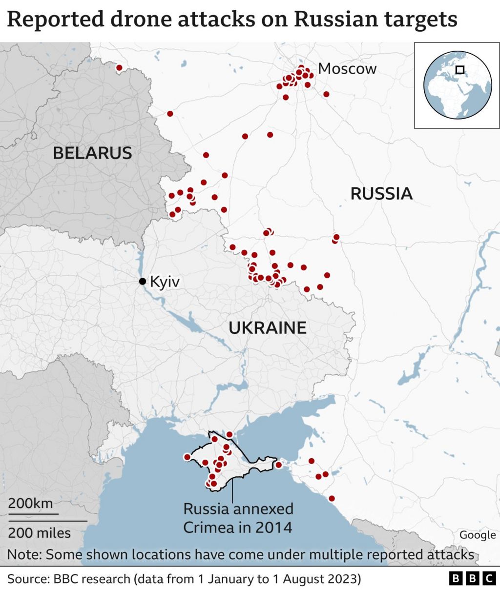 Ukrainian Drone Strikes Damage Railways Across Russia’s Bryansk Region